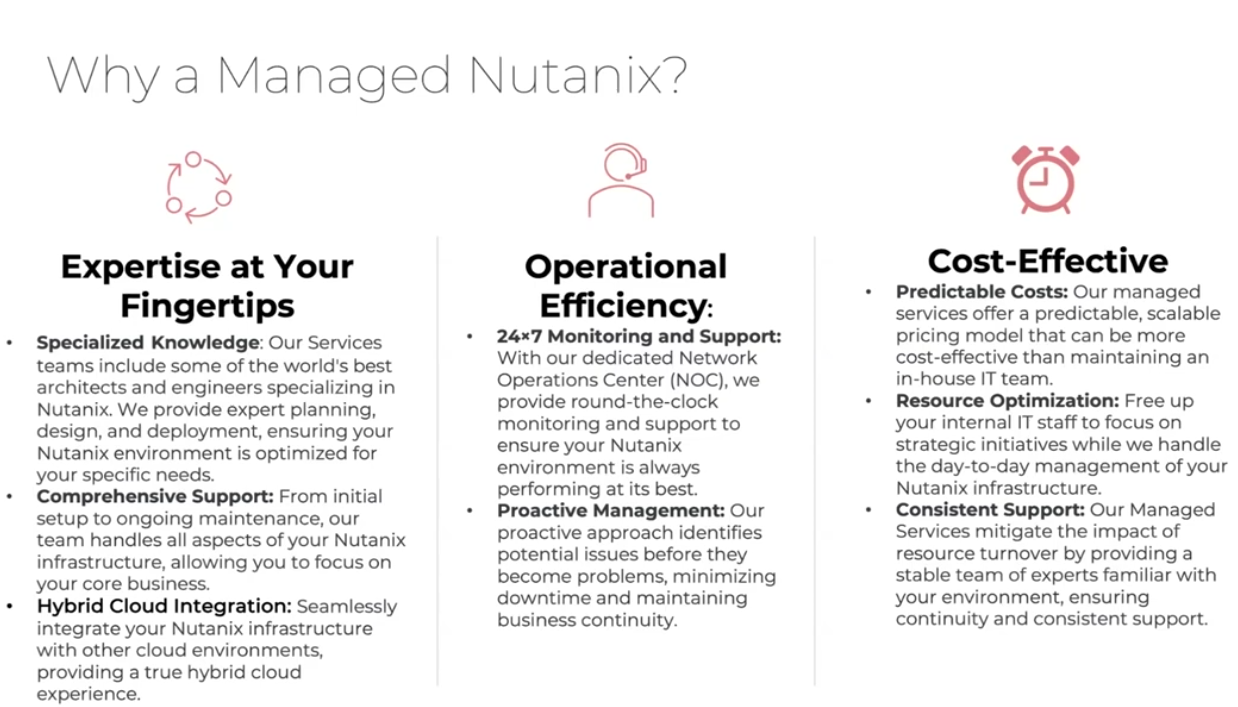 Why a Managed Nutanix